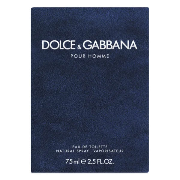DOLCE&GABBANA POUR HOMME EAU DE TOILETTE 75 ML