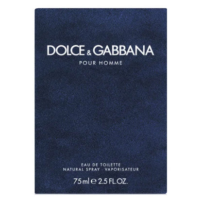 DOLCE&GABBANA POUR HOMME EAU DE TOILETTE 75 ML