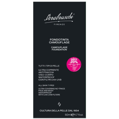 DORABRUSCHI FONDOTINTA ULTRA COPRENTE CAMOUFLAGE 1 50 ML