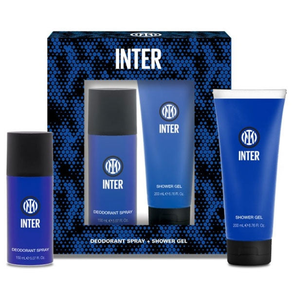 INTER COFANETTO REGALO DEODORANTE 150 ML + SHOWER GEL 200 ML