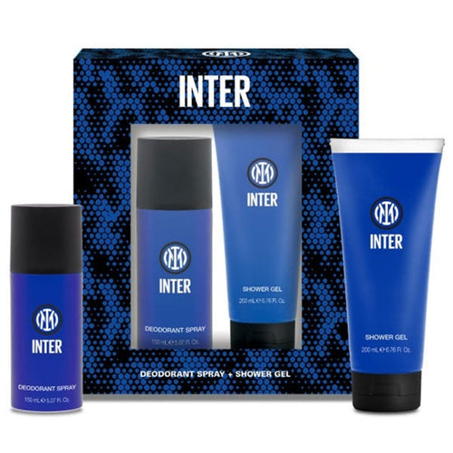 INTER COFANETTO REGALO DEODORANTE 150 ML + SHOWER GEL 200 ML