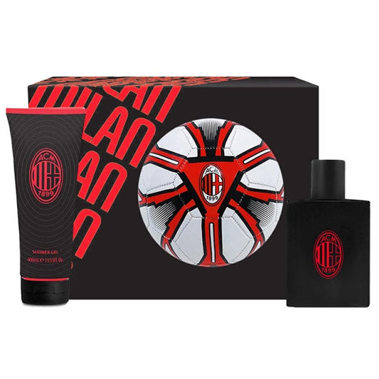 MILAN COFANETTO REGALO EDT100+SG200+PALLONE