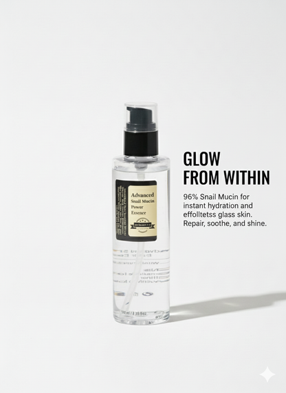 Snail Mucin power essential, moisturizing serum