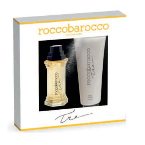 ROCCOBAROCCO TRE COFANETTO EAU DE PARFUM 100 ML + CREMA CORPO