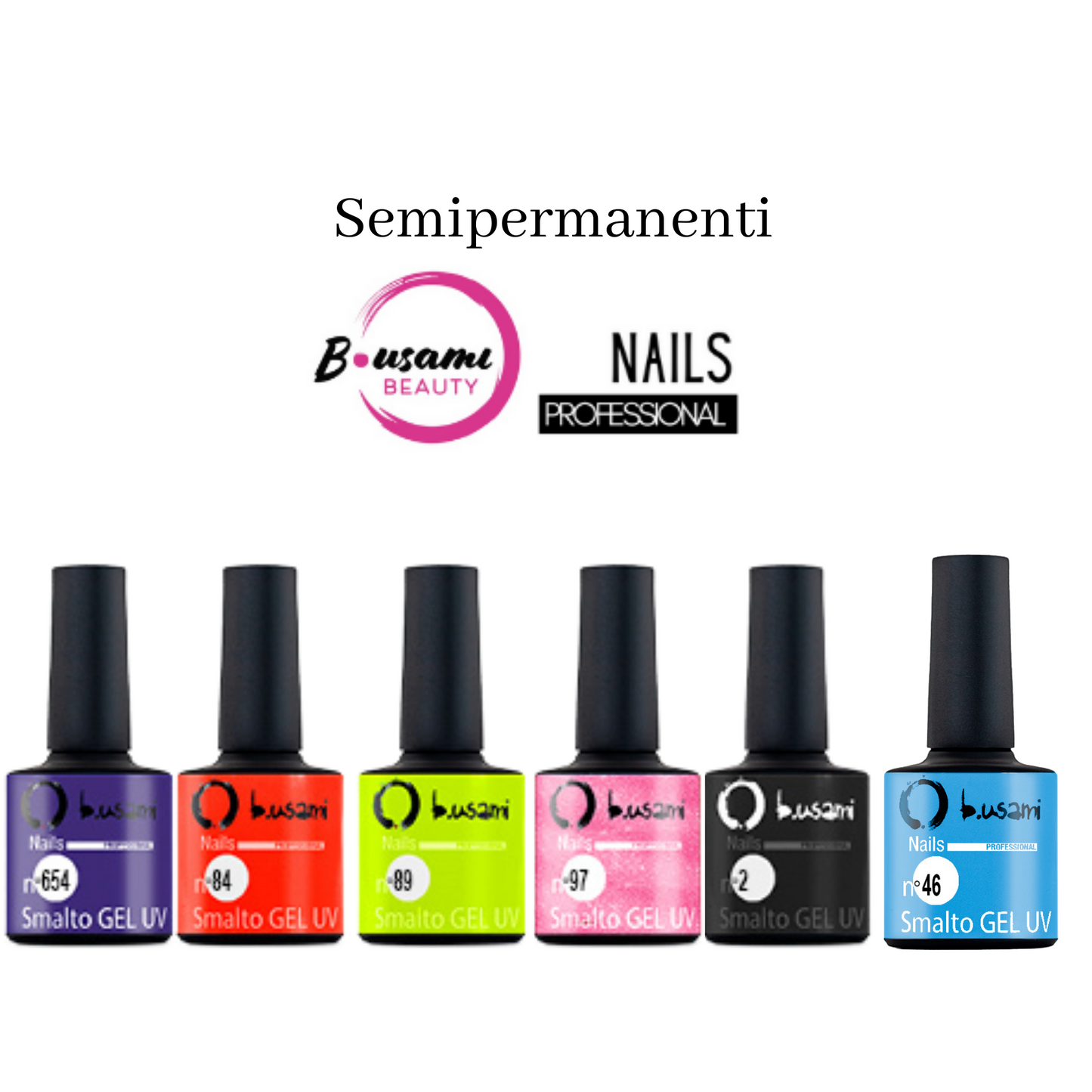 B.USAMI NAILS PROFESSIONAL - Smalto Semipermanente gel polish - 7 ml